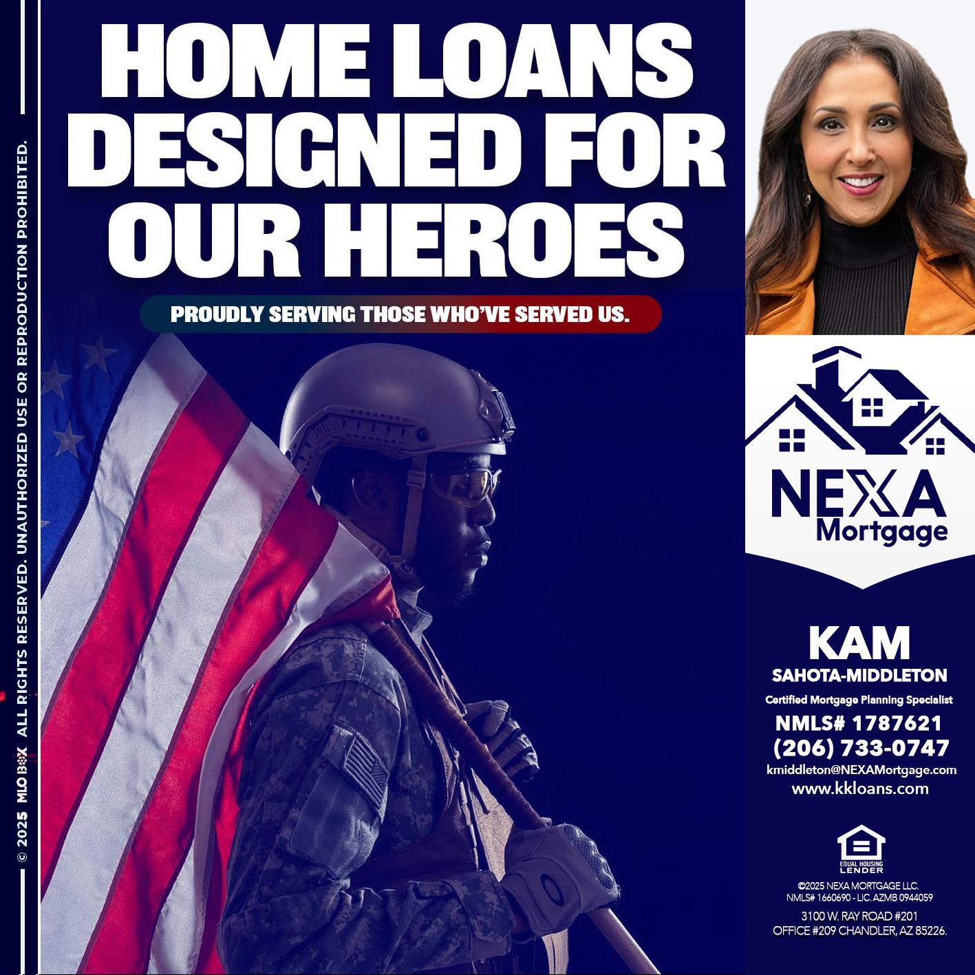 home loans - Kam Sahota-Middleton, CFP, CMPS -Mortgage Loan Officer