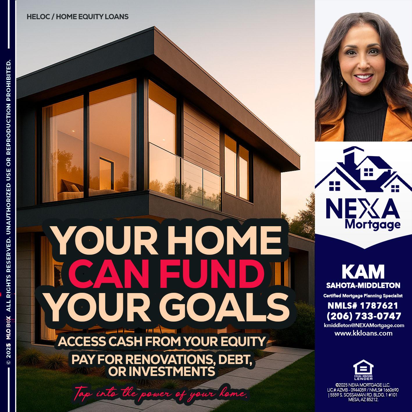 HELOC - Kam Sahota-Middleton, CFP, CMPS -Mortgage Loan Officer