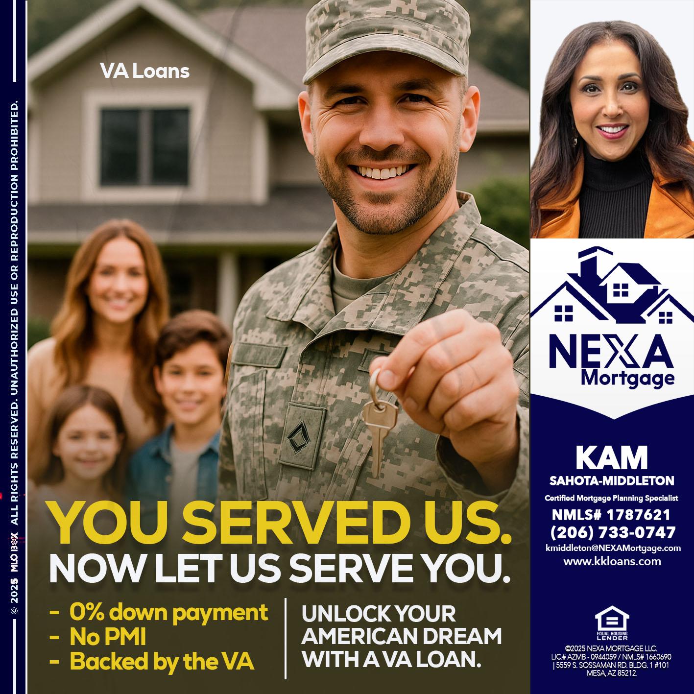 YOU DESERVED - Kam Sahota-Middleton, CFP, CMPS -Mortgage Loan Officer