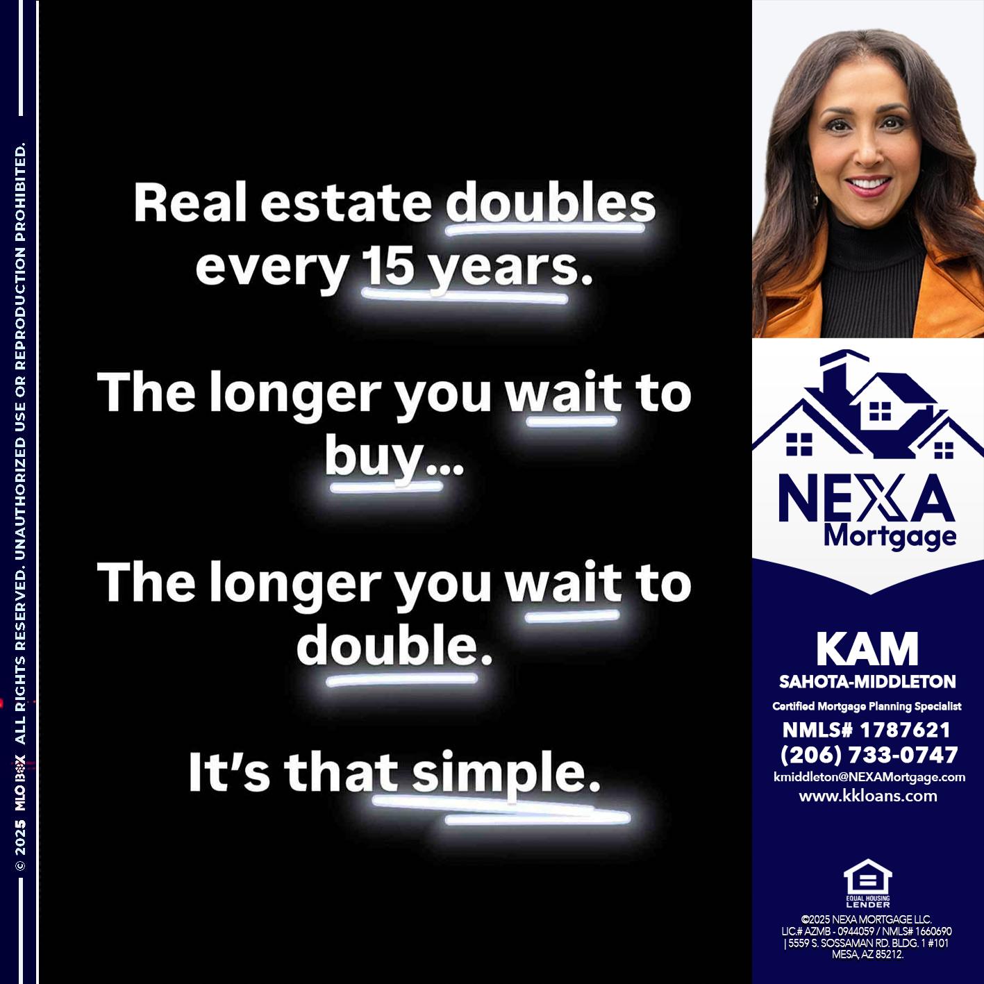 REAL ESTATE - Kam Sahota-Middleton, CFP, CMPS -Mortgage Loan Officer