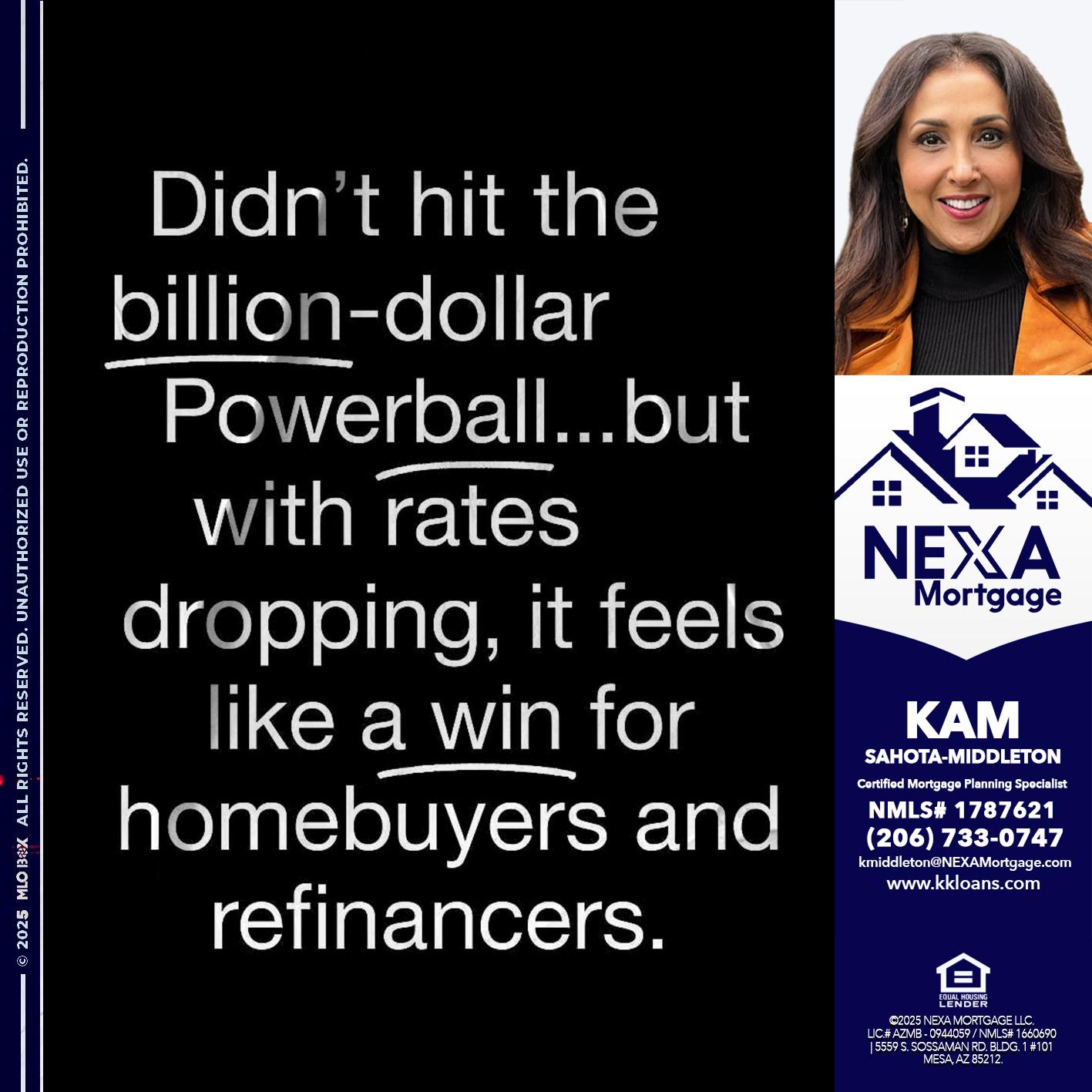 DIDNT HIT - Kam Sahota-Middleton, CFP, CMPS -Mortgage Loan Officer