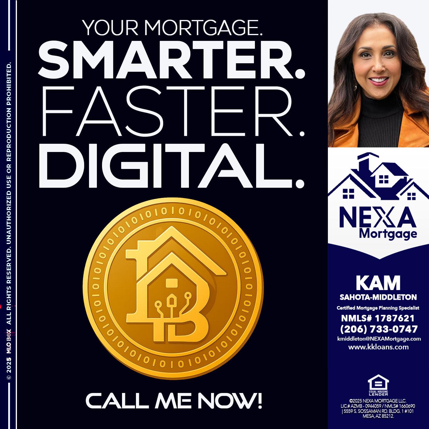 YOUR MORTGAGE - Kam Sahota-Middleton, CFP, CMPS -Mortgage Loan Officer