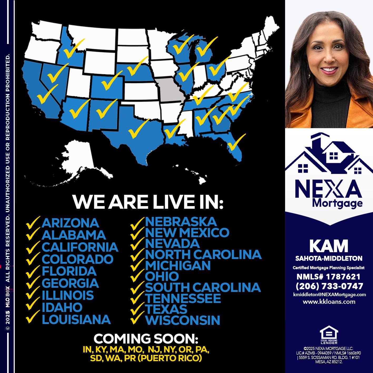 New Mexico live - Kam Sahota-Middleton, CFP, CMPS -Mortgage Loan Officer
